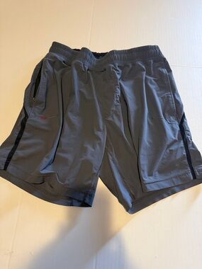 RHONE Men's Grey Athletic Training Shorts M